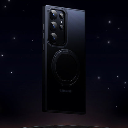 Samsung S25 Magnetic Case - Clear Kickstand | Hands-Free
