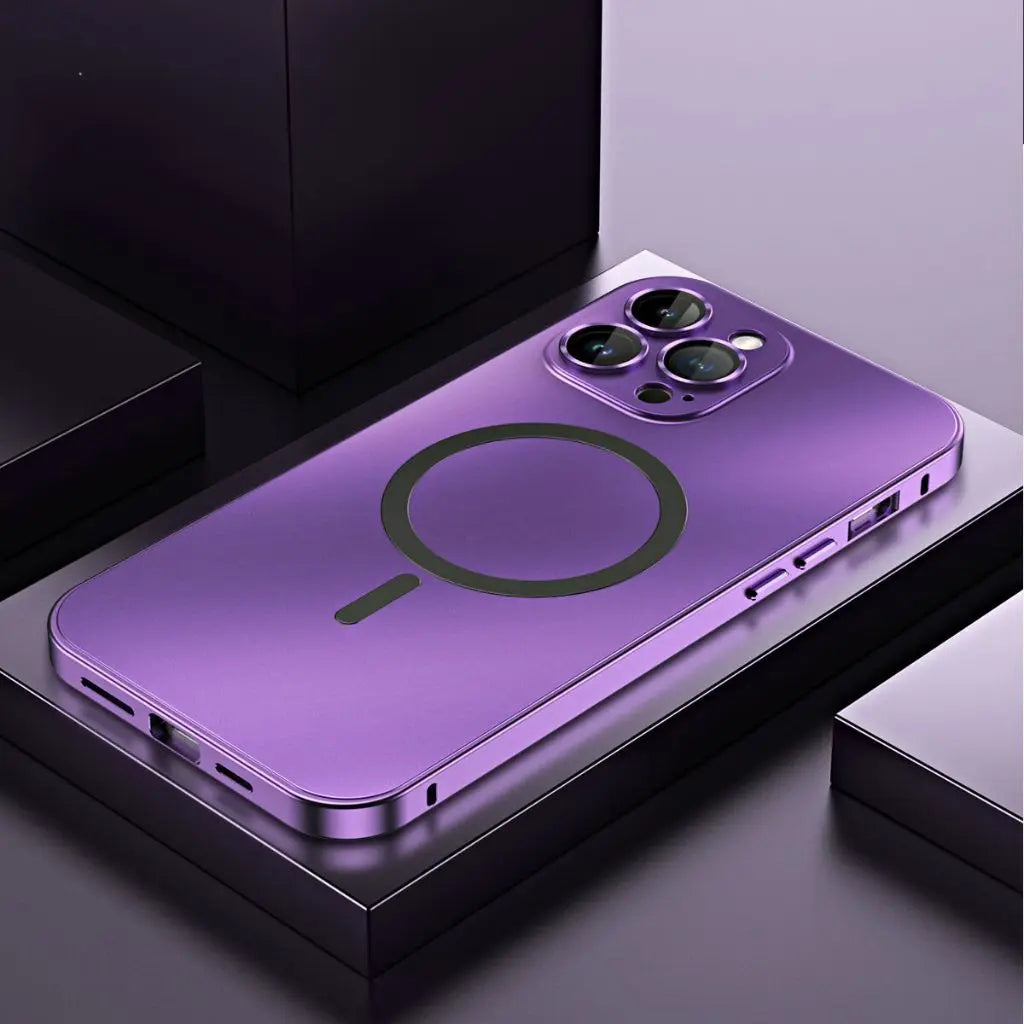 MagSafe iPhone 16 Pro Max Case - Metal, Silver | Protection