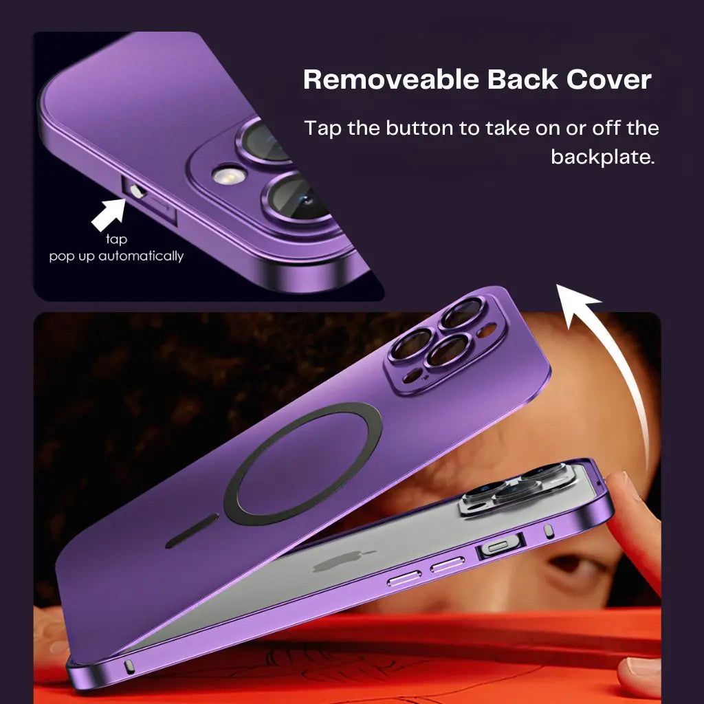 MagSafe iPhone 16 Pro Max Case - Metal, Silver | Protection
