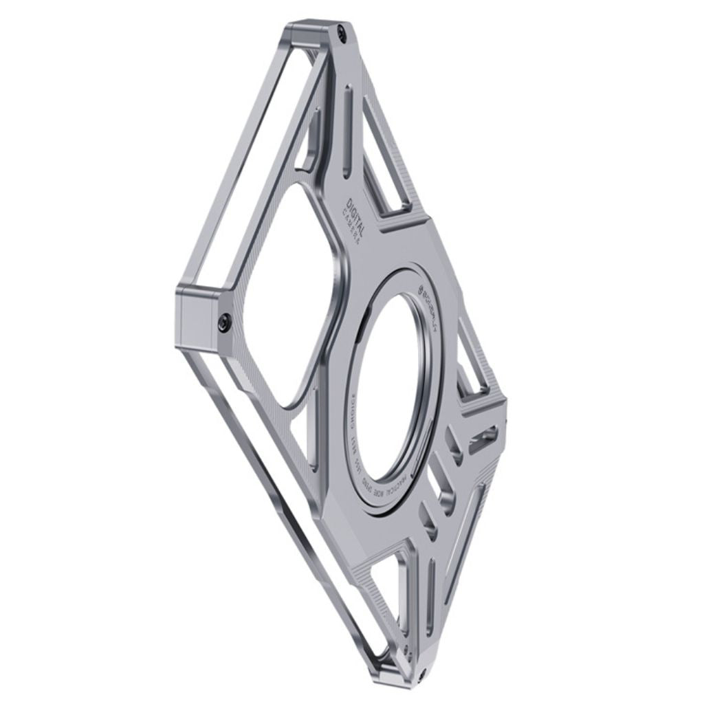 iPhone 16 Pro Max Metal Case - Kickstand Silver | Protection