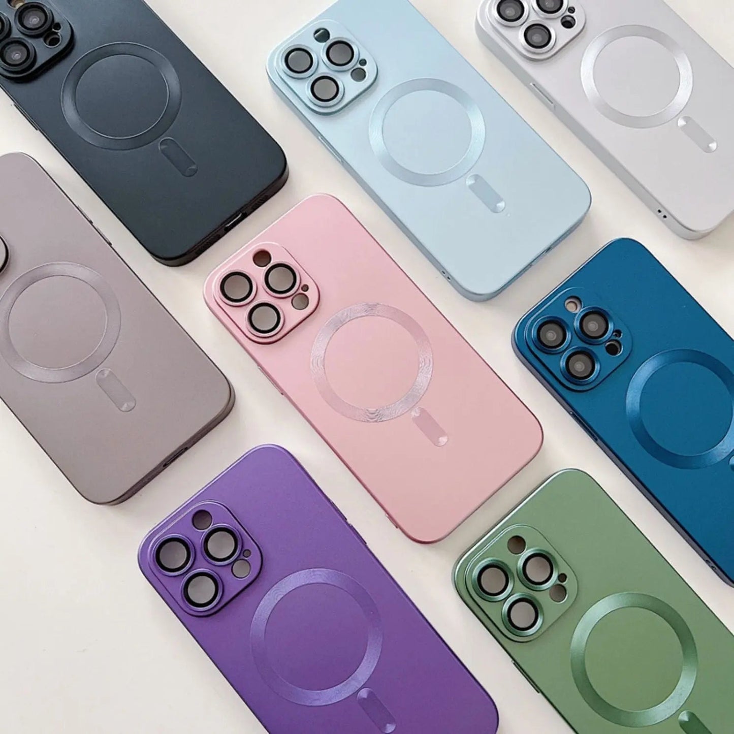 Magnetic iPhone Case - Metallic, Lightweight | Style