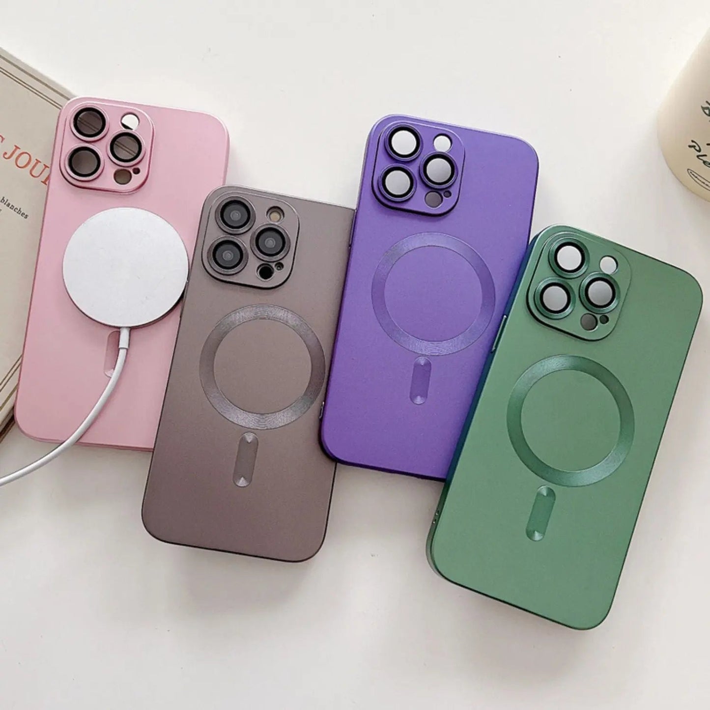 Magnetic iPhone Case - Metallic, Lightweight | Style