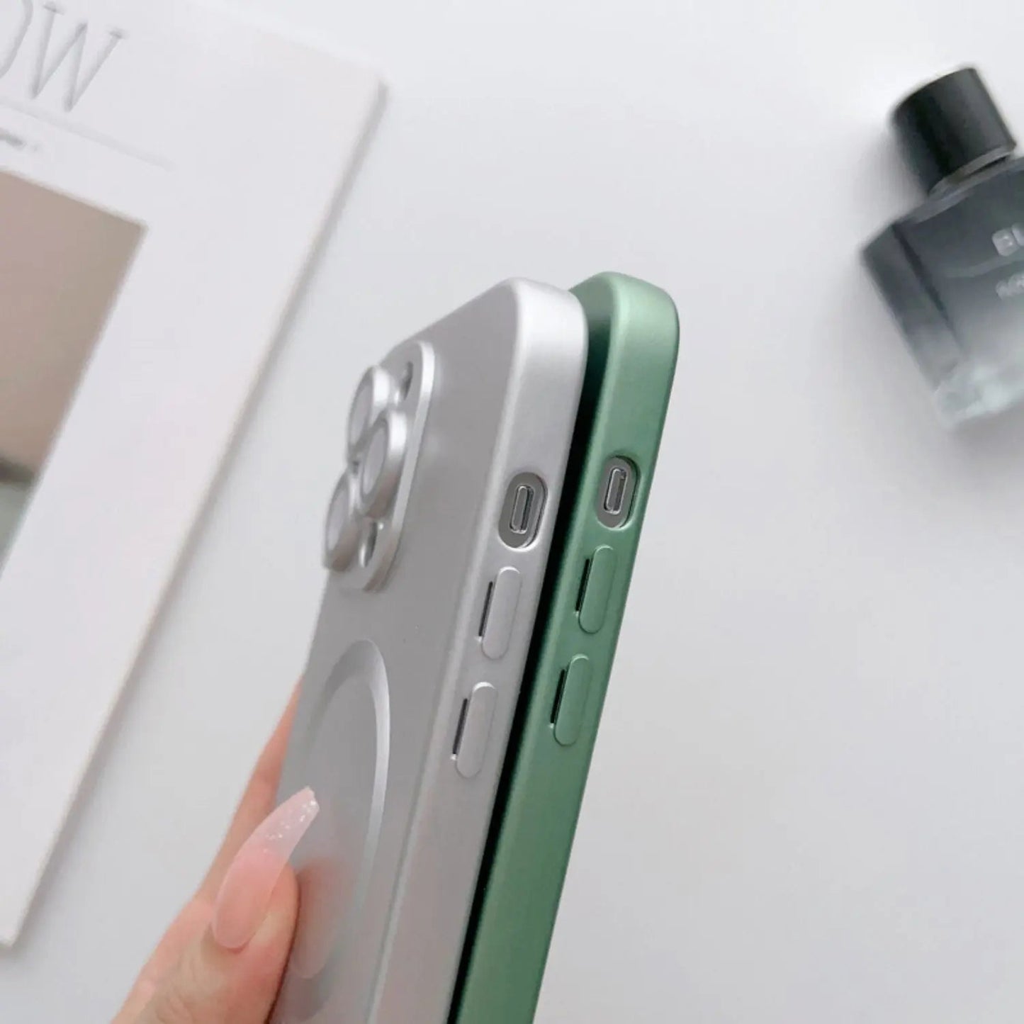Magnetic iPhone Case - Metallic, Lightweight | Style