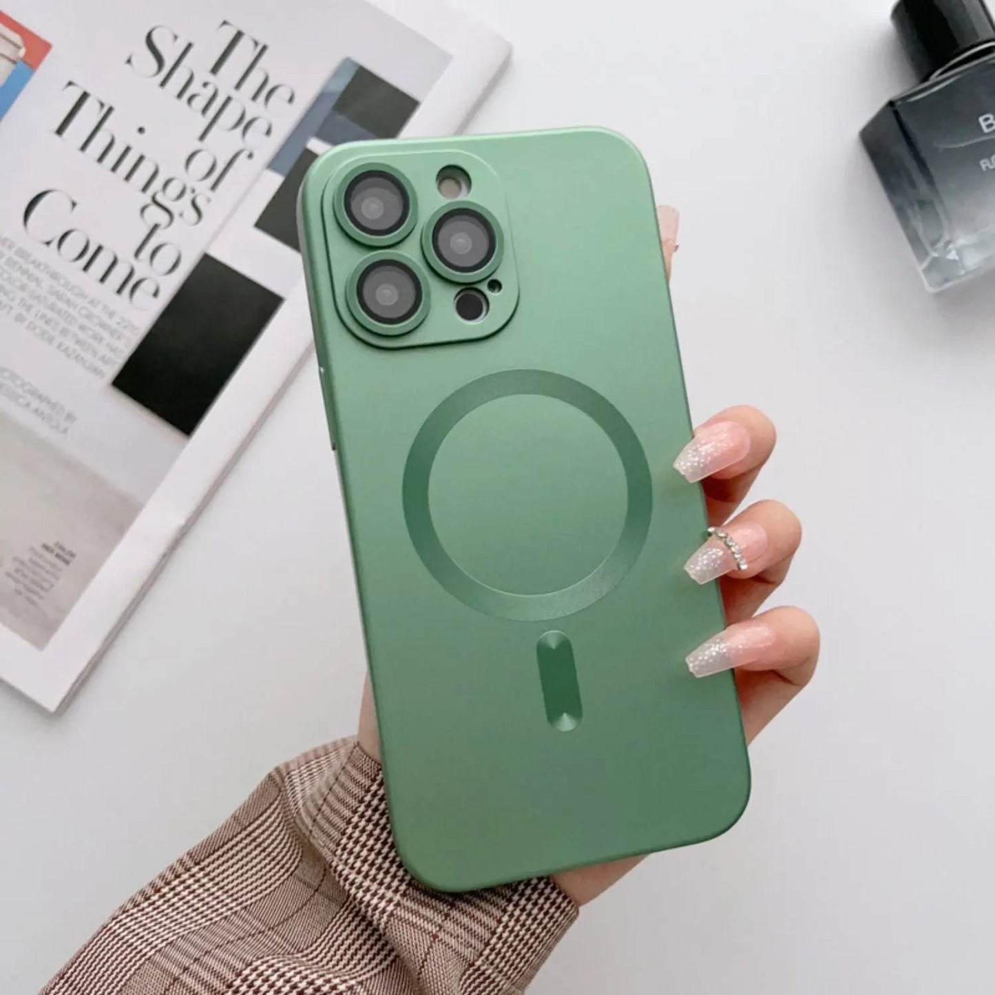 Magnetic iPhone Case - Metallic, Lightweight | Style