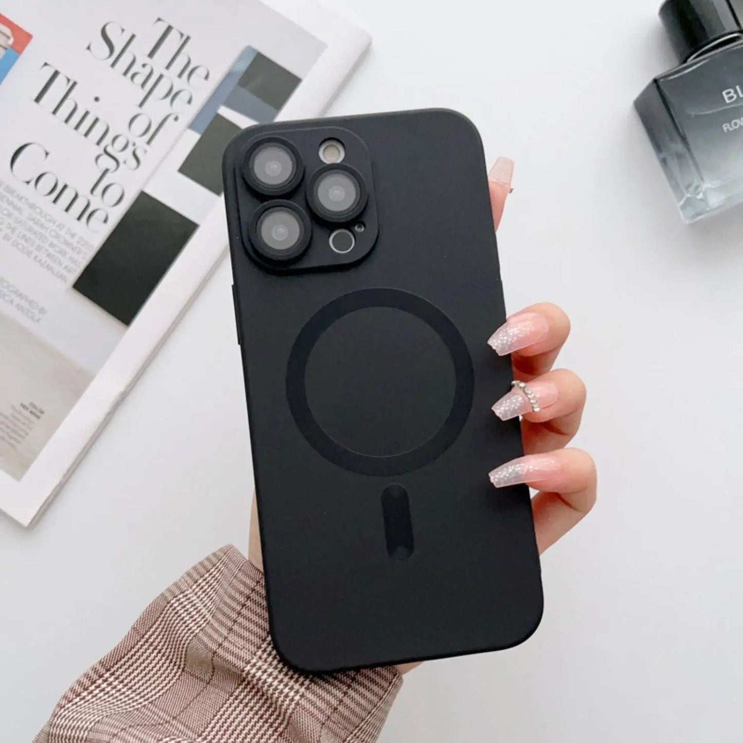 Magnetic iPhone Case - Metallic, Lightweight | Style