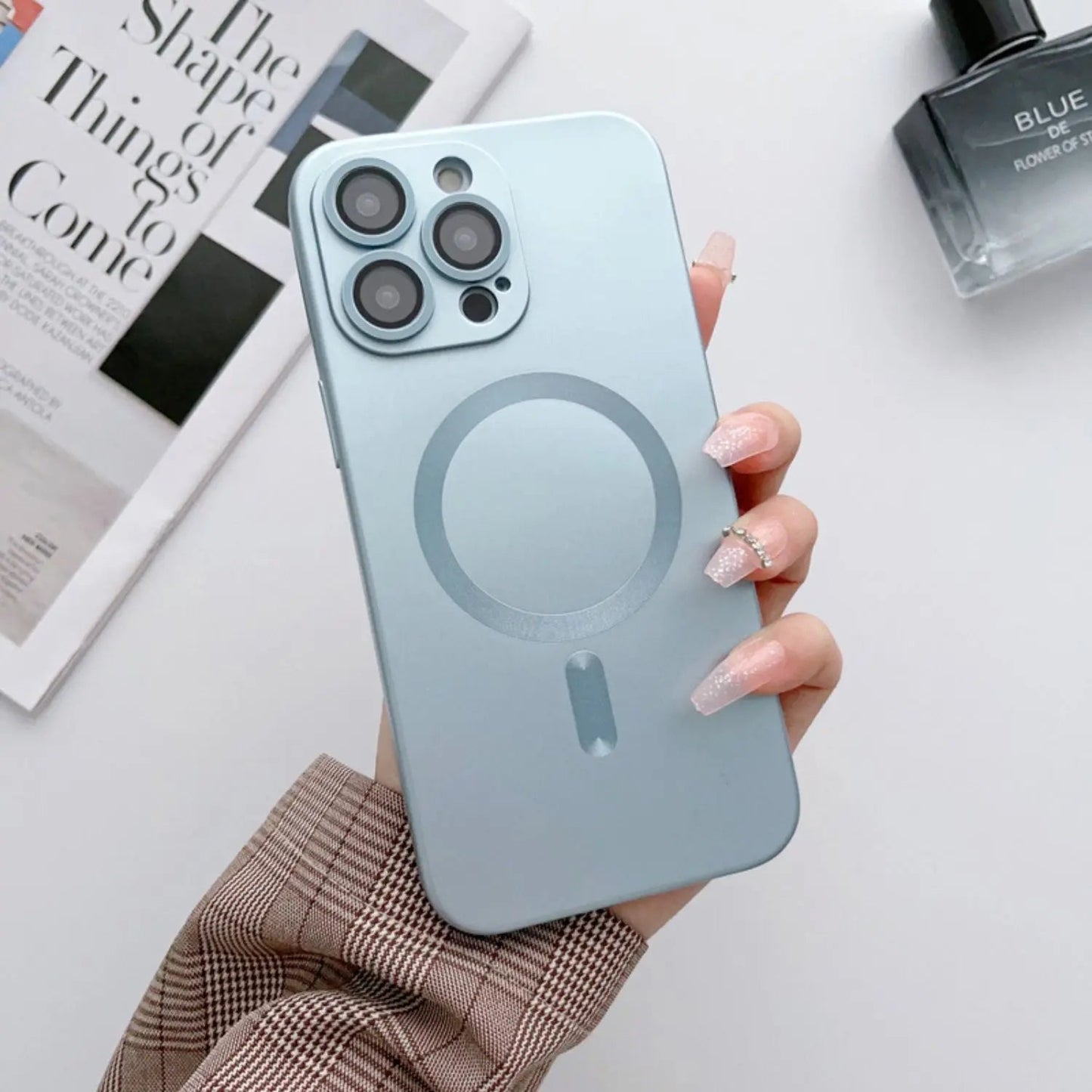 Magnetic iPhone Case - Metallic, Lightweight | Style