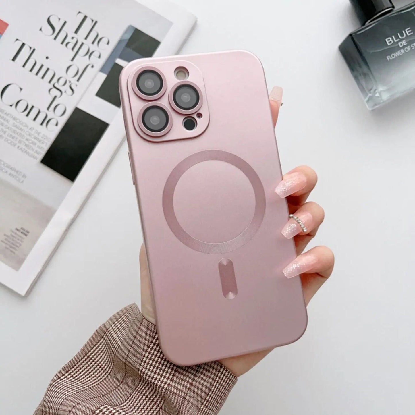 Magnetic iPhone Case - Metallic, Lightweight | Style