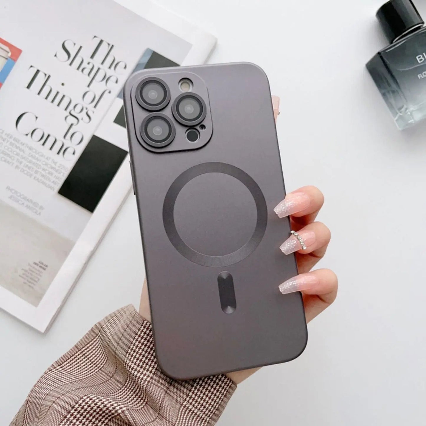 Magnetic iPhone Case - Metallic, Lightweight | Style