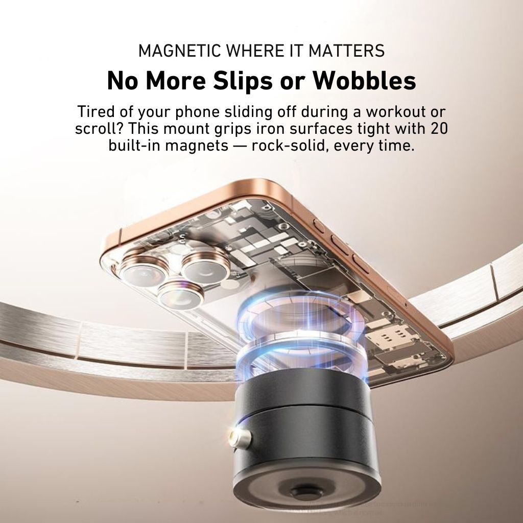 Car Phone Mount - Magnetic Suction, 360° | Secure Drive