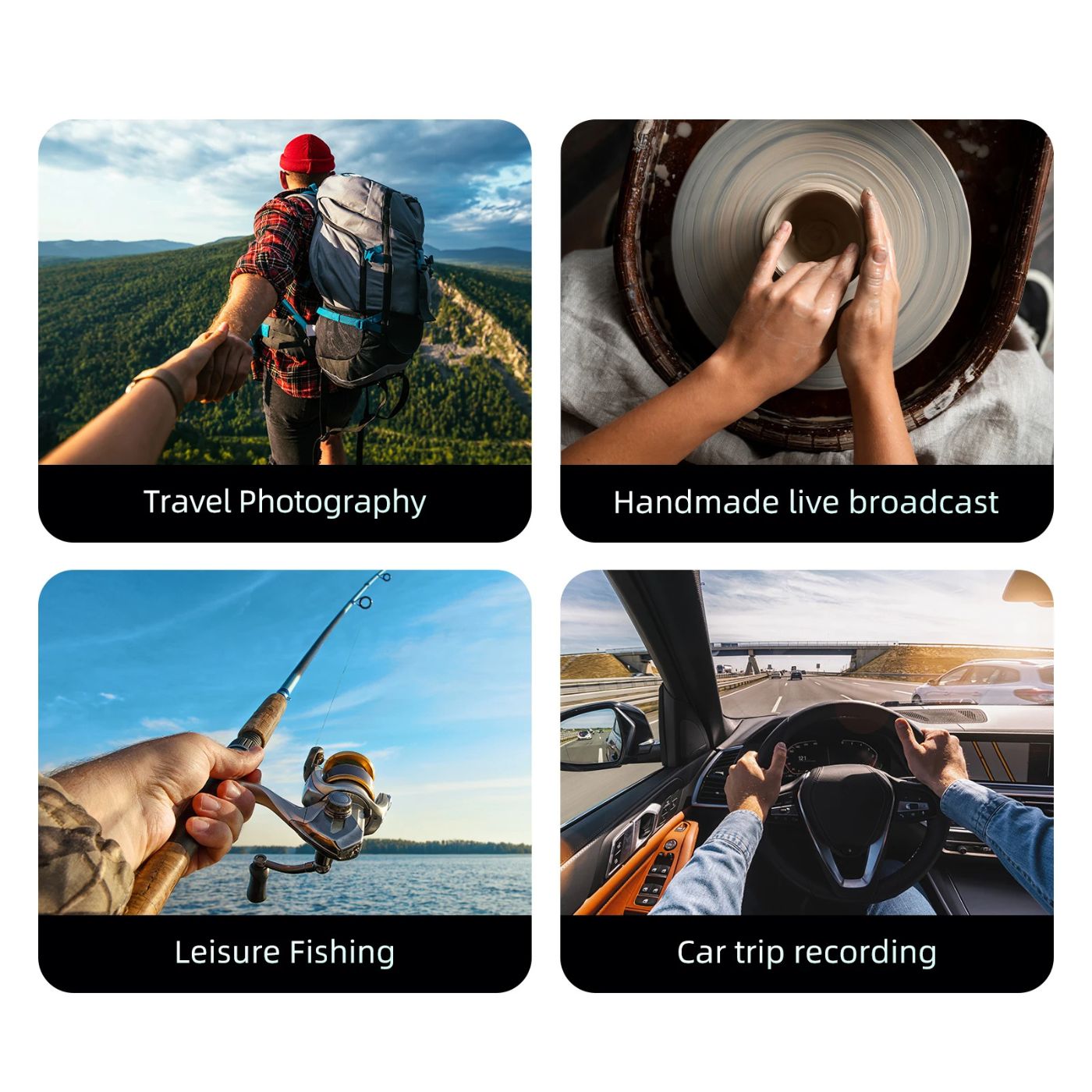 POV Phone Mount - Magnetic, Hands-Free | Immersive Footage