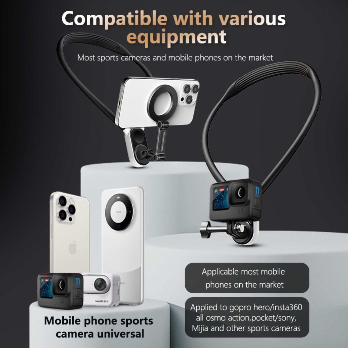 POV Phone Mount - Magnetic, Hands-Free | Immersive Footage