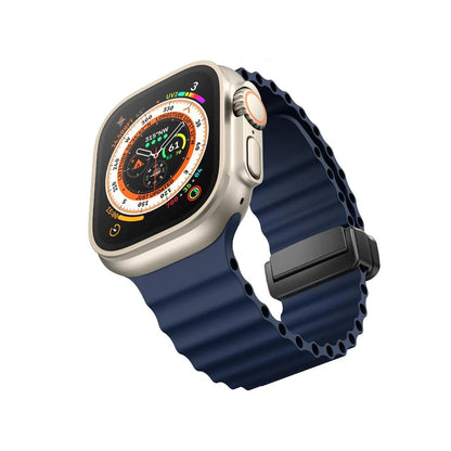 Magnetic Apple Watch Band - Silicone, Secure | Comfort