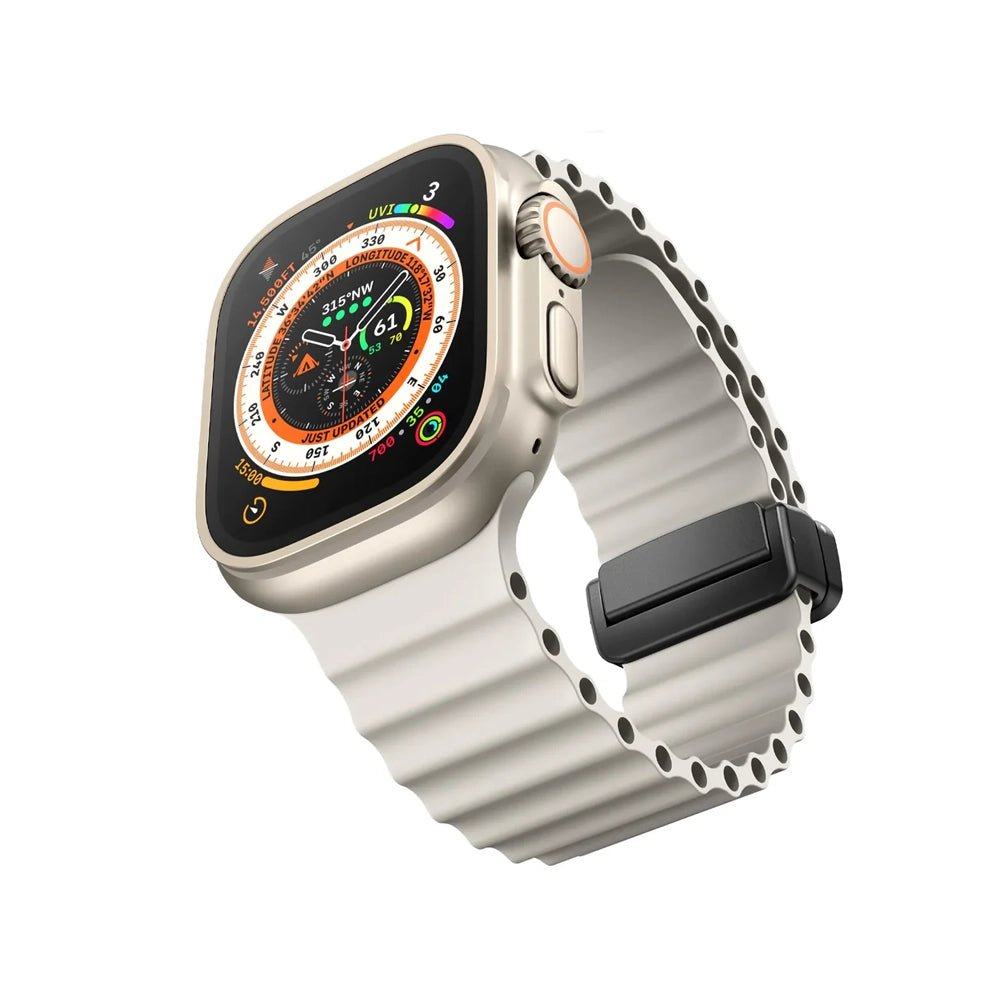 Magnetic Apple Watch Band - Silicone, Secure | Comfort