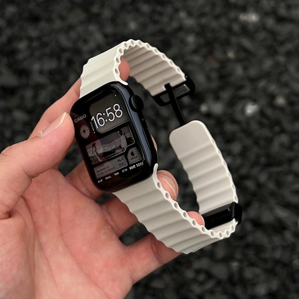 Magnetic Apple Watch Band - Silicone, Secure | Comfort