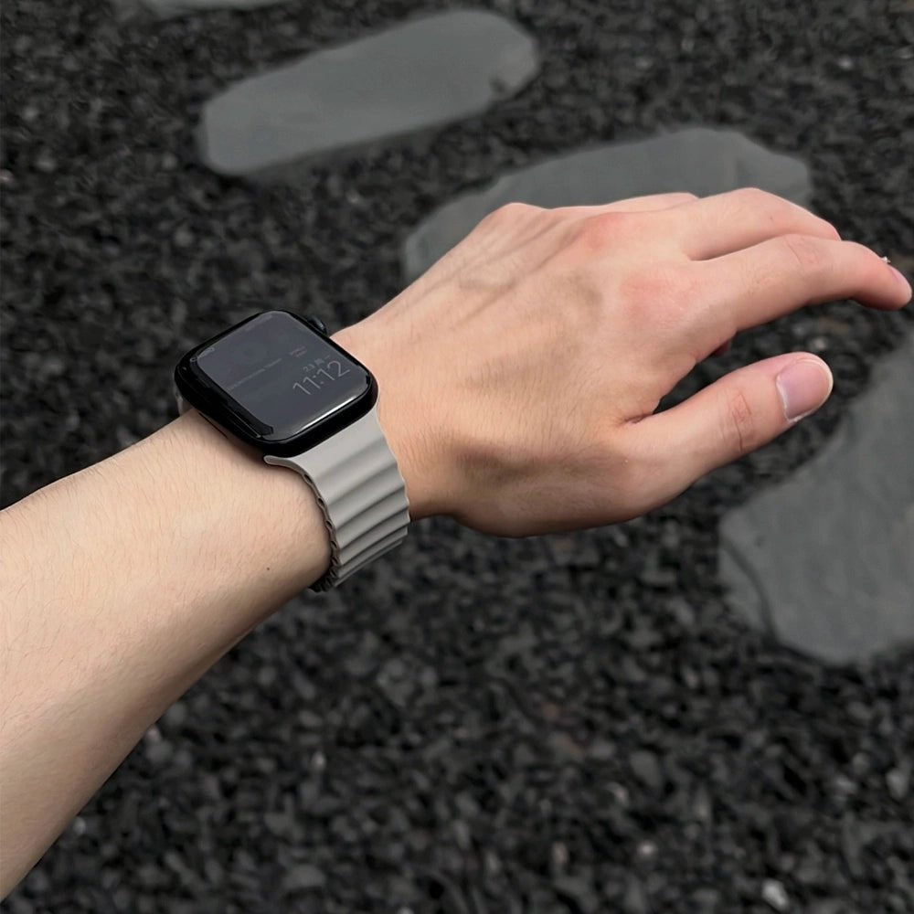 Magnetic Apple Watch Band - Silicone, Secure | Comfort