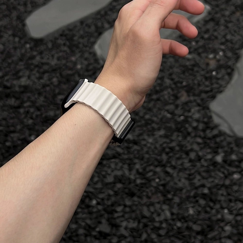 Magnetic Apple Watch Band - Silicone, Secure | Comfort