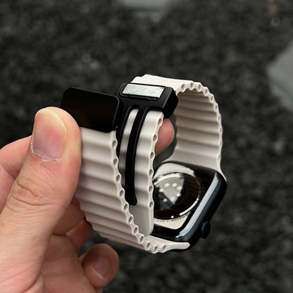 Magnetic Apple Watch Band - Silicone, Secure | Comfort