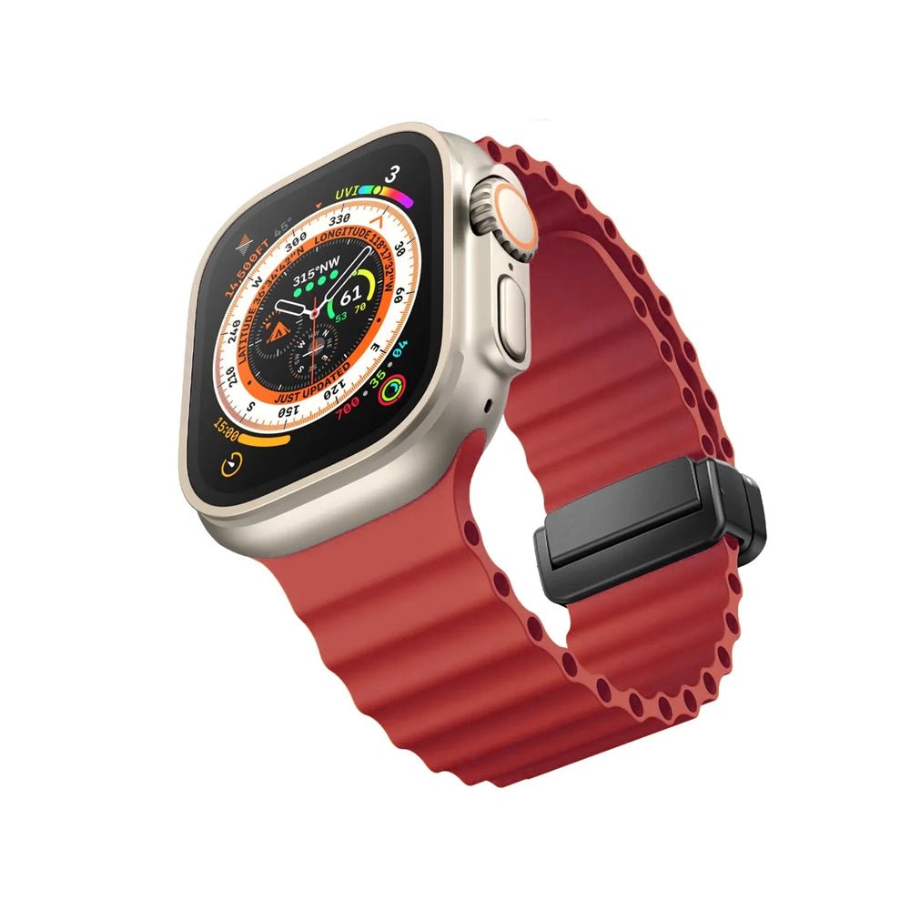 Magnetic Apple Watch Band - Silicone, Secure | Comfort