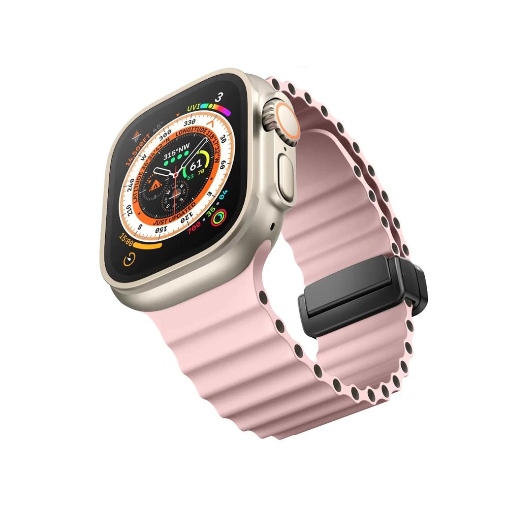 Magnetic Apple Watch Band - Silicone, Secure | Comfort