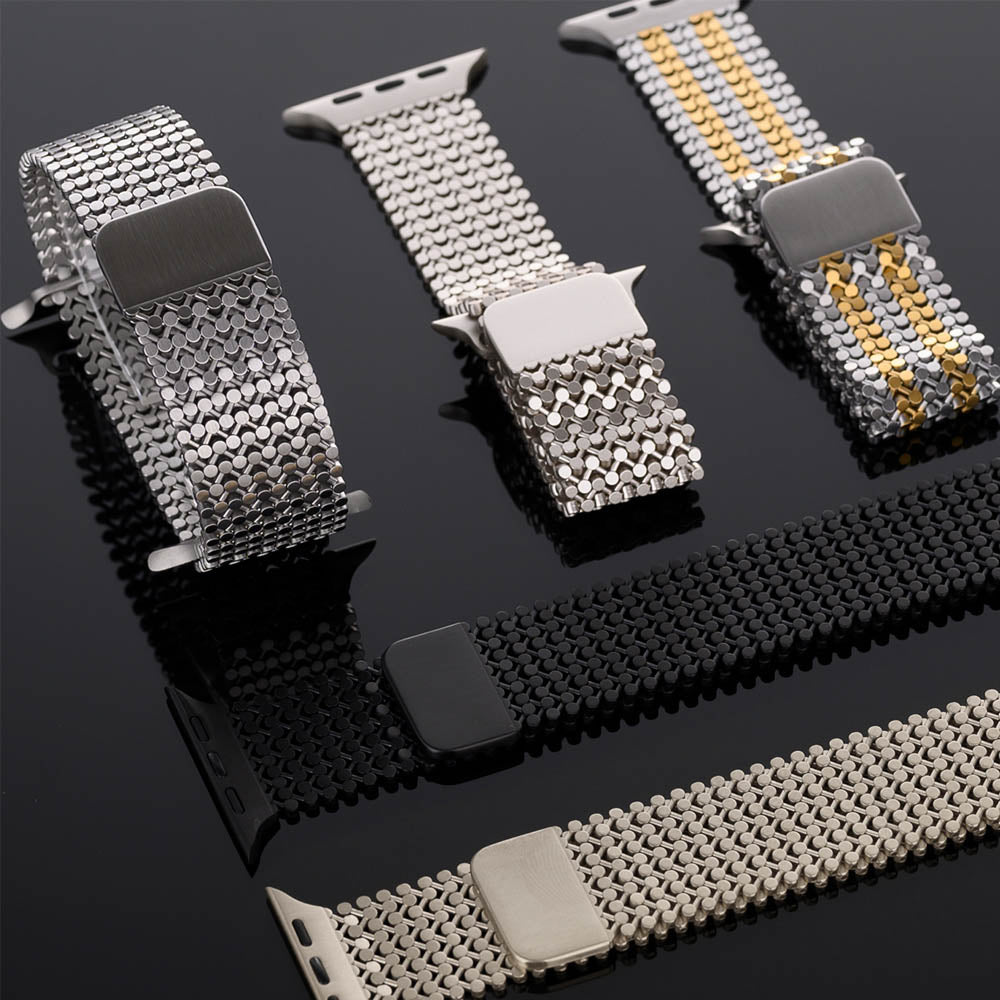 Apple Watch Magnetic Band - Steel Mesh | Elegant Style