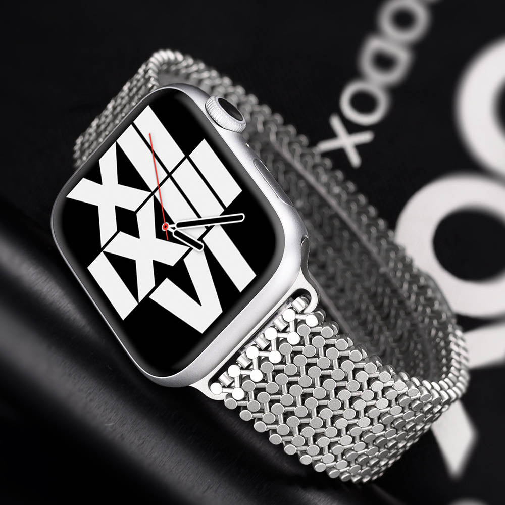 Apple Watch Magnetic Band - Steel Mesh | Elegant Style