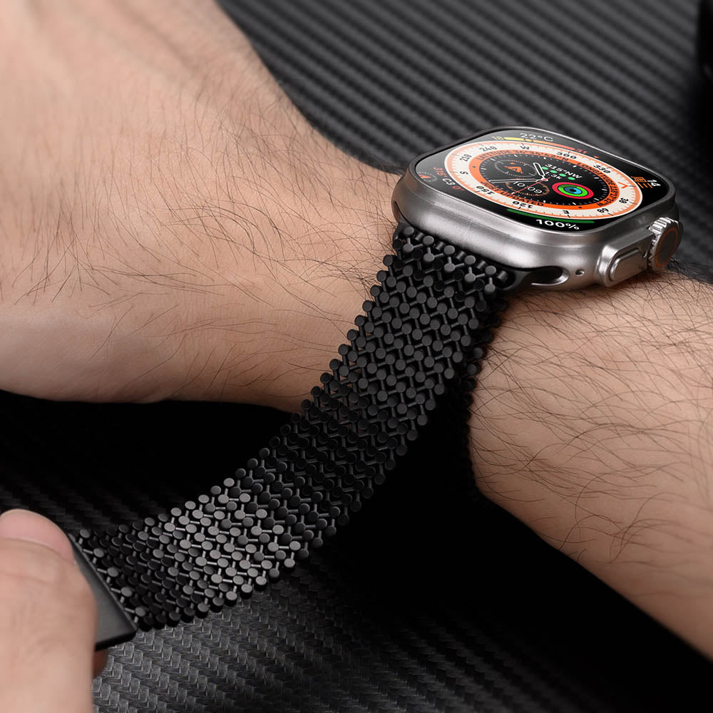 Apple Watch Magnetic Band - Steel Mesh | Elegant Style