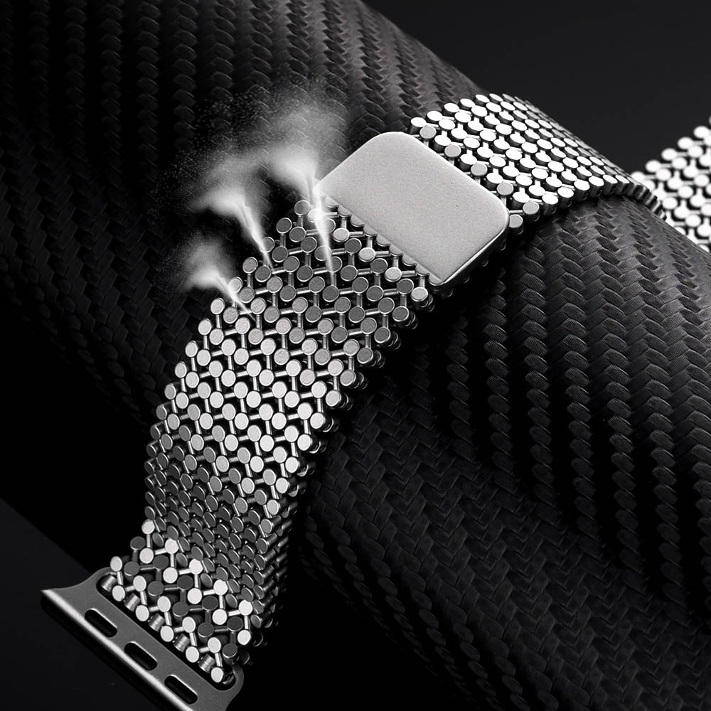 Apple Watch Magnetic Band - Steel Mesh | Elegant Style