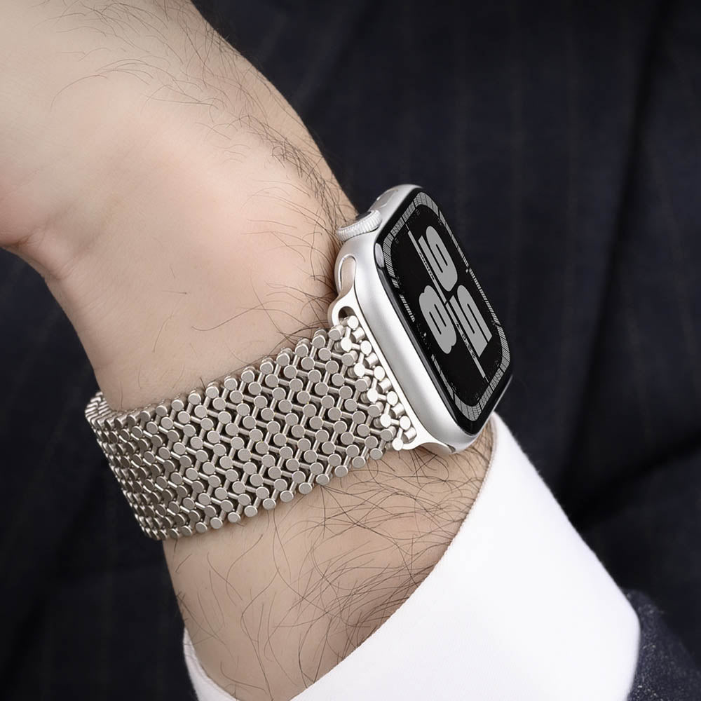 Apple Watch Magnetic Band - Steel Mesh | Elegant Style