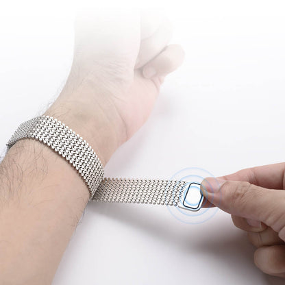 Apple Watch Magnetic Band - Steel Mesh | Elegant Style