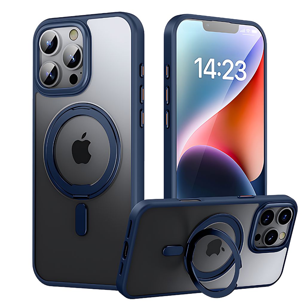 iPhone 16 Pro Max Magnetic Case - Stand, Black | Versatile