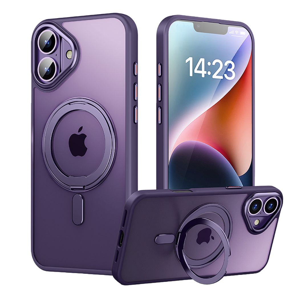 iPhone 16 Pro Max Magnetic Case - Stand, Black | Versatile
