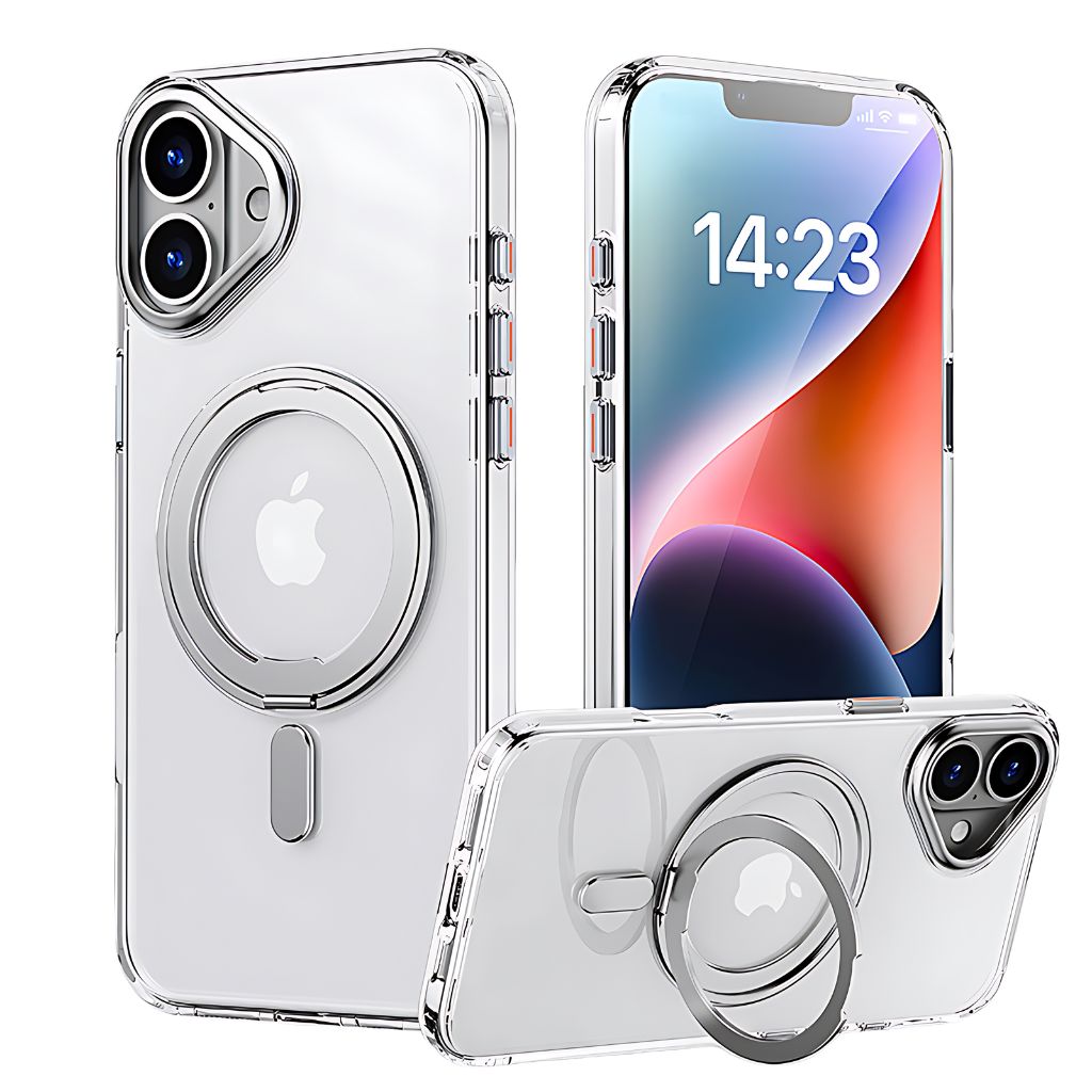 iPhone 16 Pro Max Magnetic Case - Stand, Black | Versatile