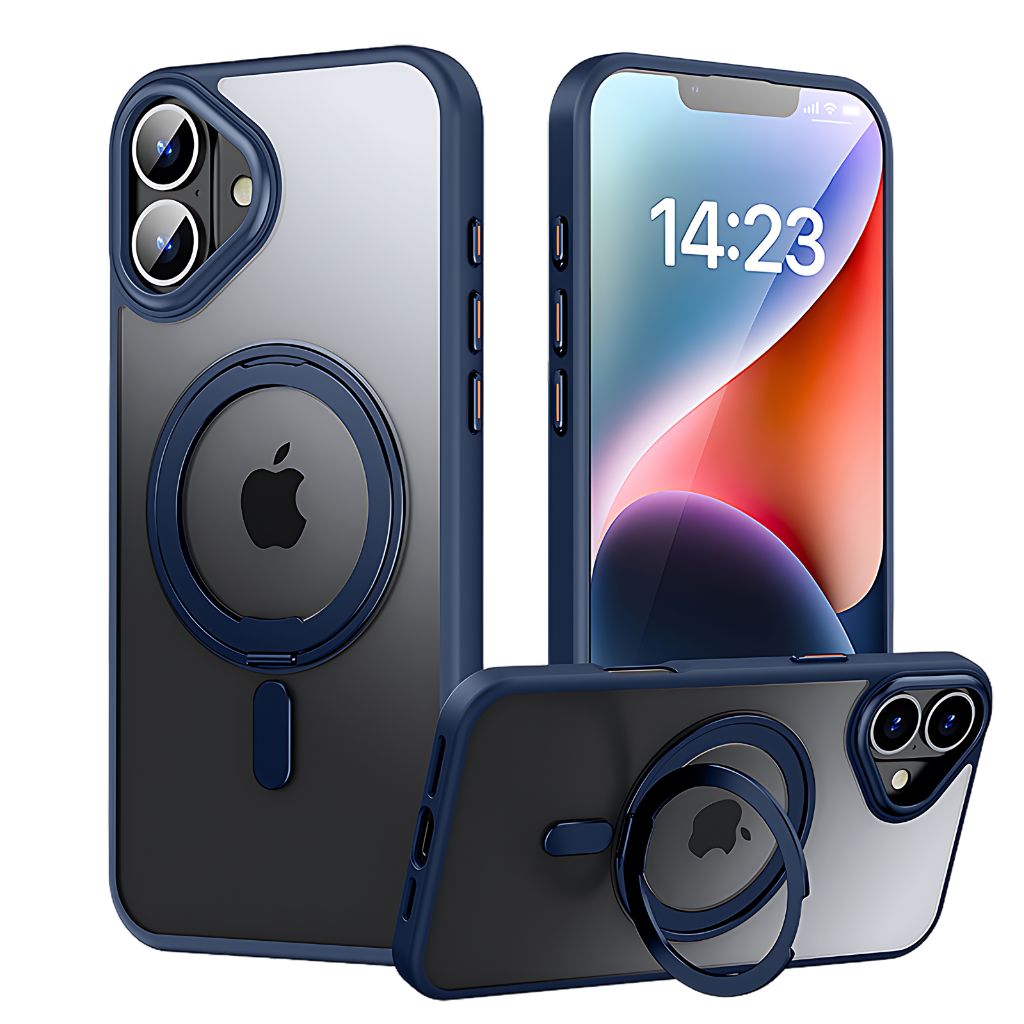 iPhone 16 Pro Max Magnetic Case - Stand, Black | Versatile