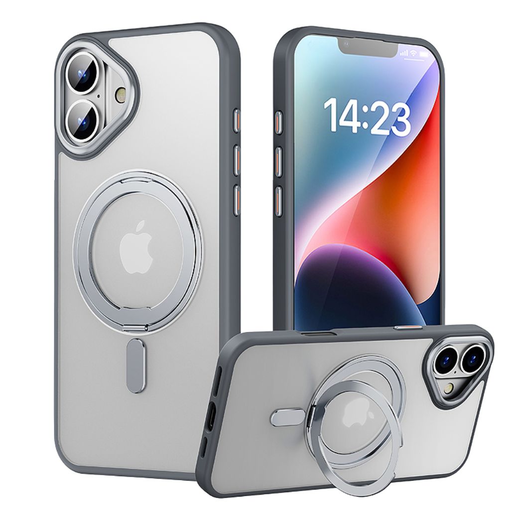 iPhone 16 Pro Max Magnetic Case - Stand, Black | Versatile