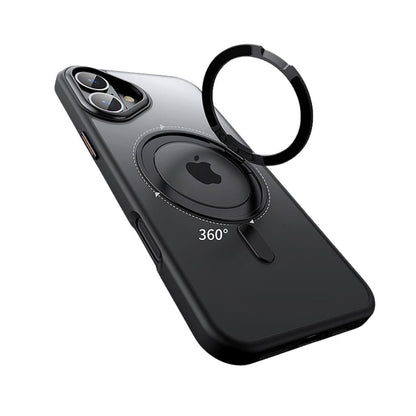iPhone 16 Pro Max Magnetic Case - Black, MagSafe | Kickstand