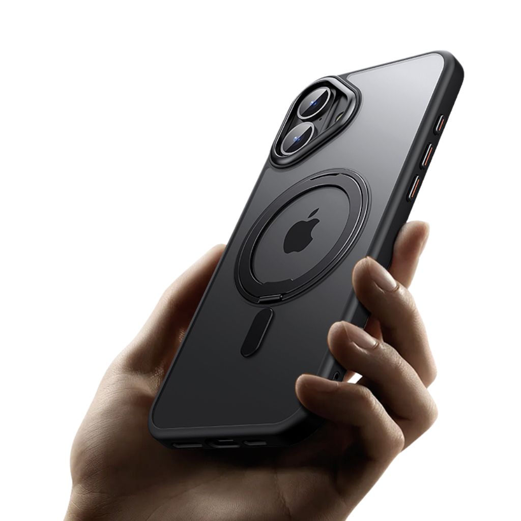 iPhone 16 Pro Max Magnetic Case - Stand, Black | Versatile
