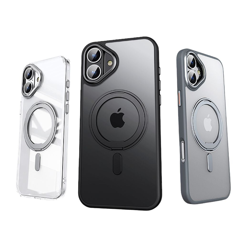 iPhone 16 Pro Max Magnetic Case - Stand, Black | Versatile