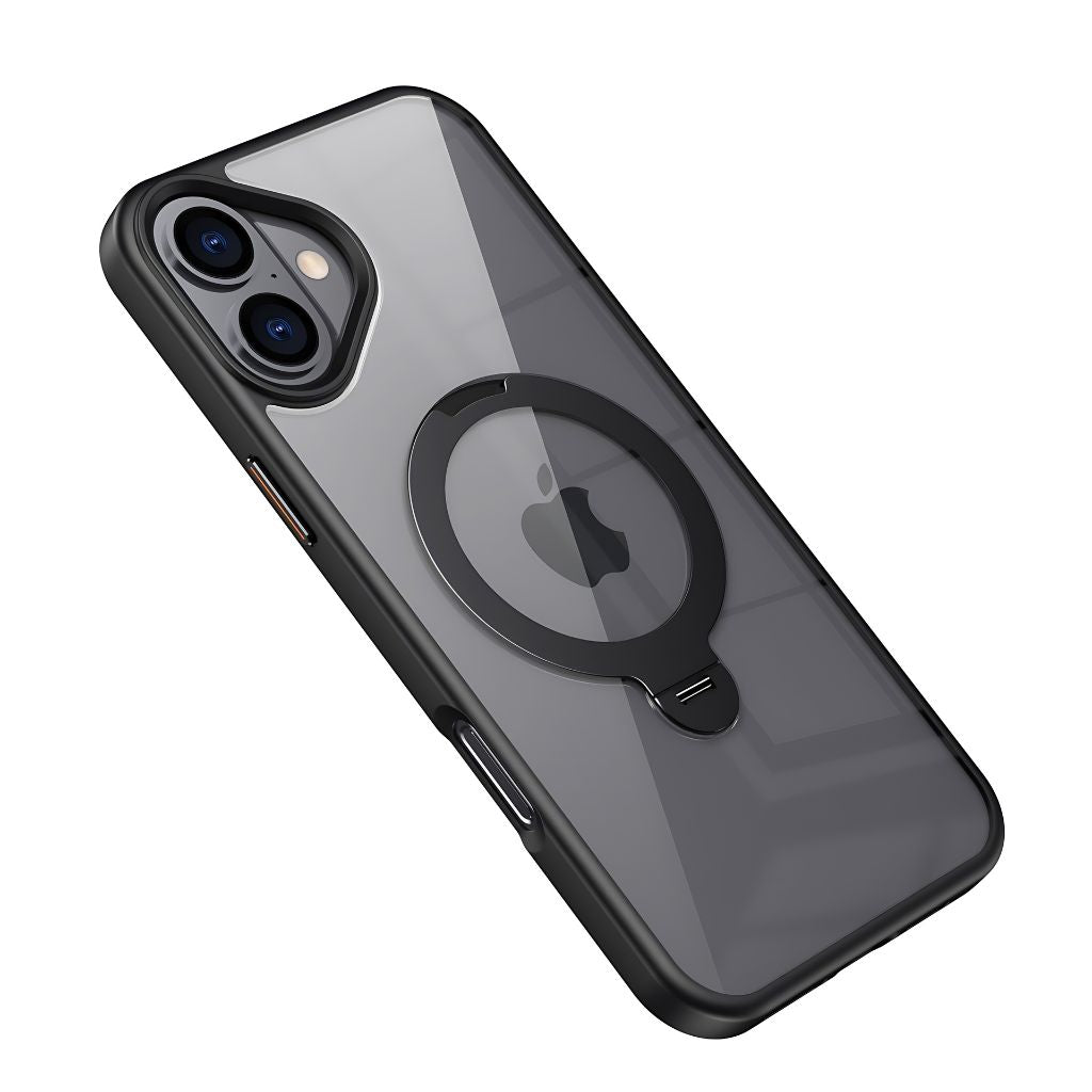 iPhone 16 Pro Max Magnetic Case - Black, MagSafe | Kickstand