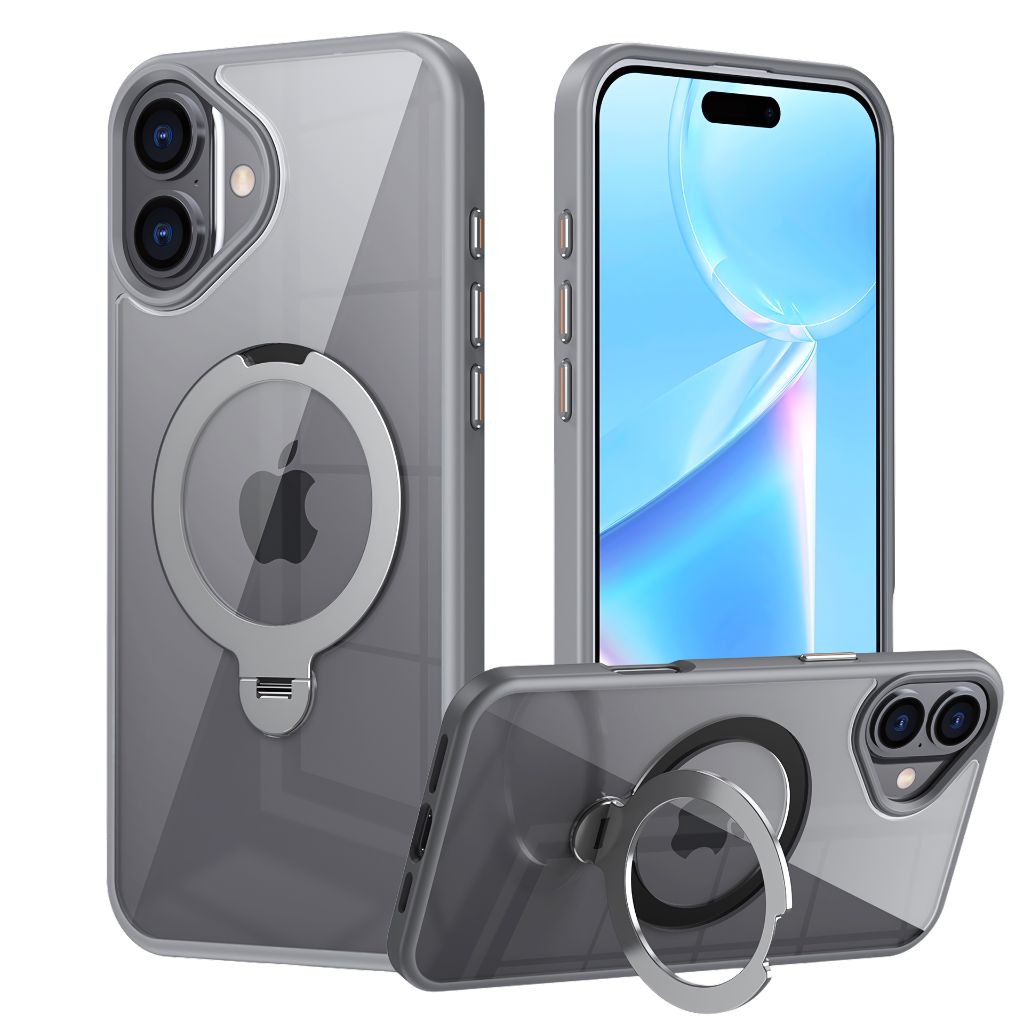 iPhone 16 Pro Max Magnetic Case - Stand, Black | Versatile