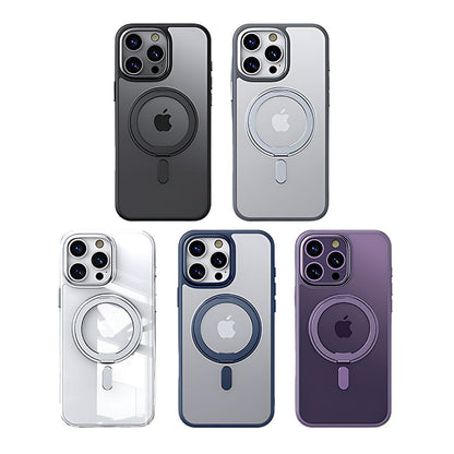 iPhone 16 Pro Max Magnetic Case - Black, MagSafe | Kickstand