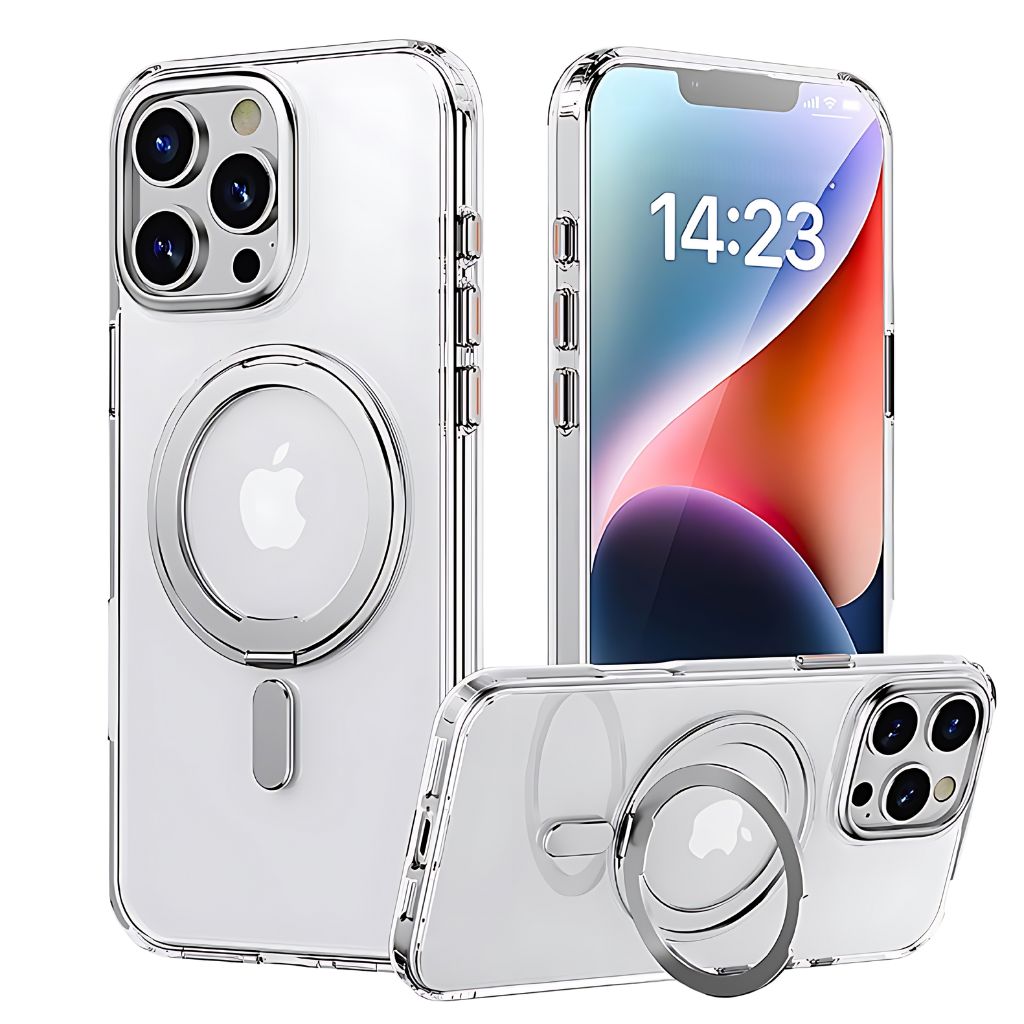 iPhone 16 Pro Max Magnetic Case - Stand, Black | Versatile
