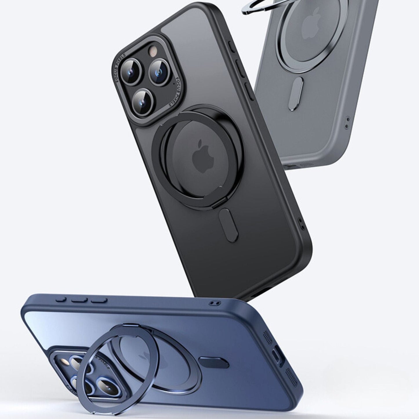 iPhone 16 Pro Max Magnetic Case - Stand, Black | Versatile