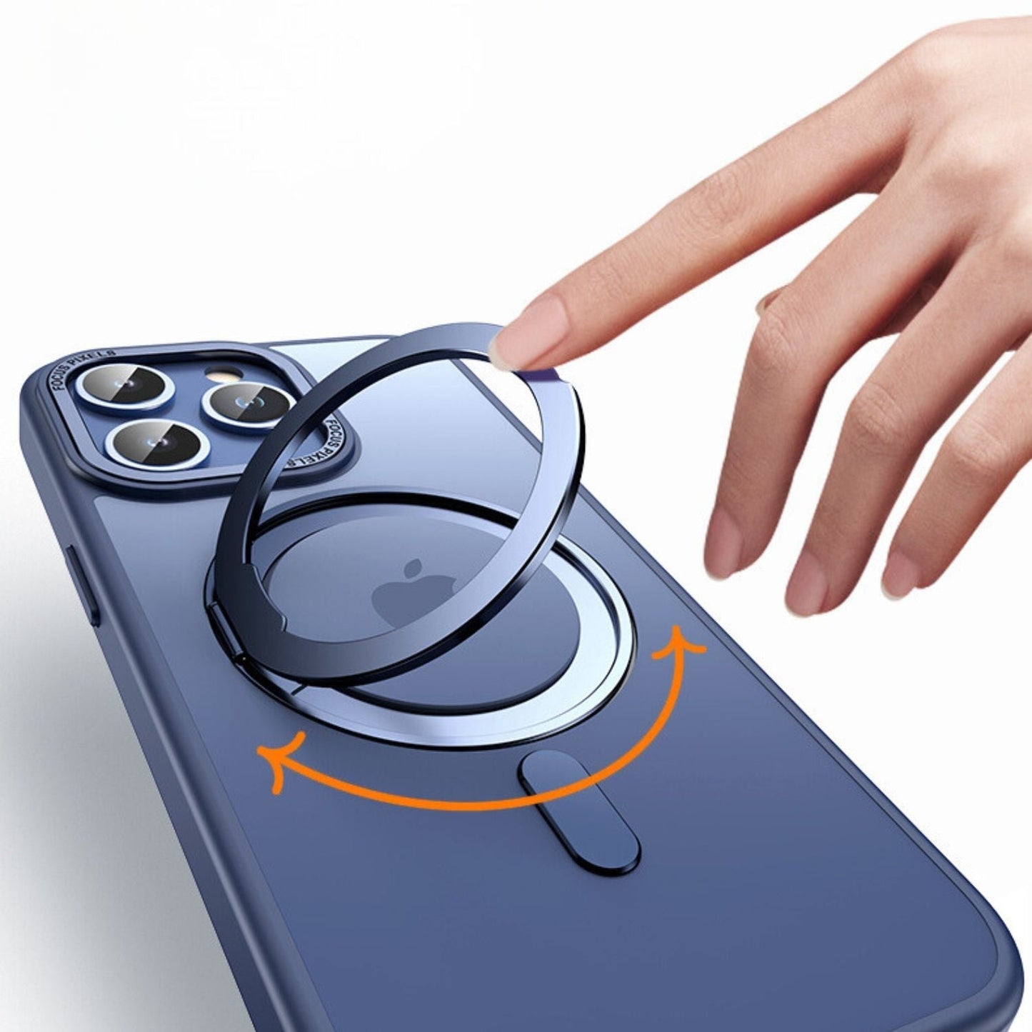 iPhone 16 Pro Max Magnetic Case - Stand, Black | Versatile