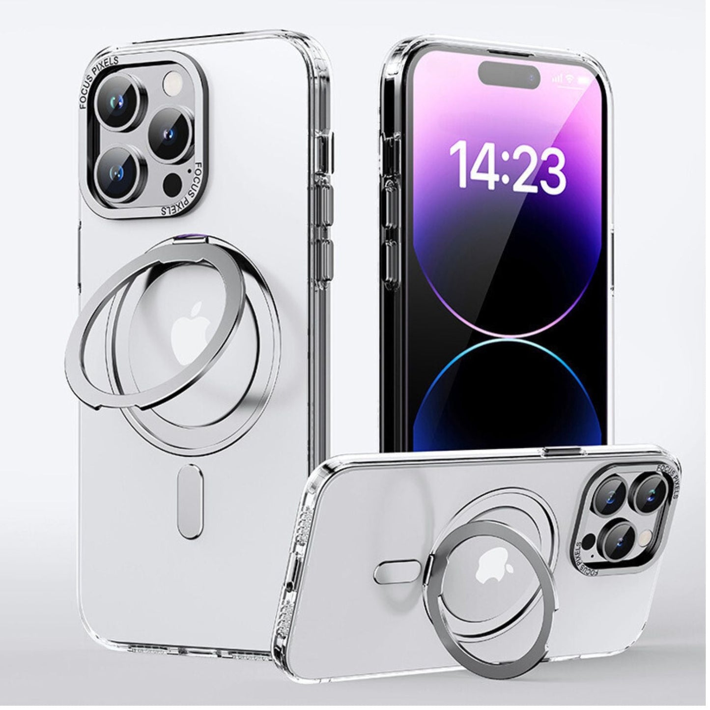 iPhone 16 Pro Max Magnetic Case - Stand, Black | Versatile