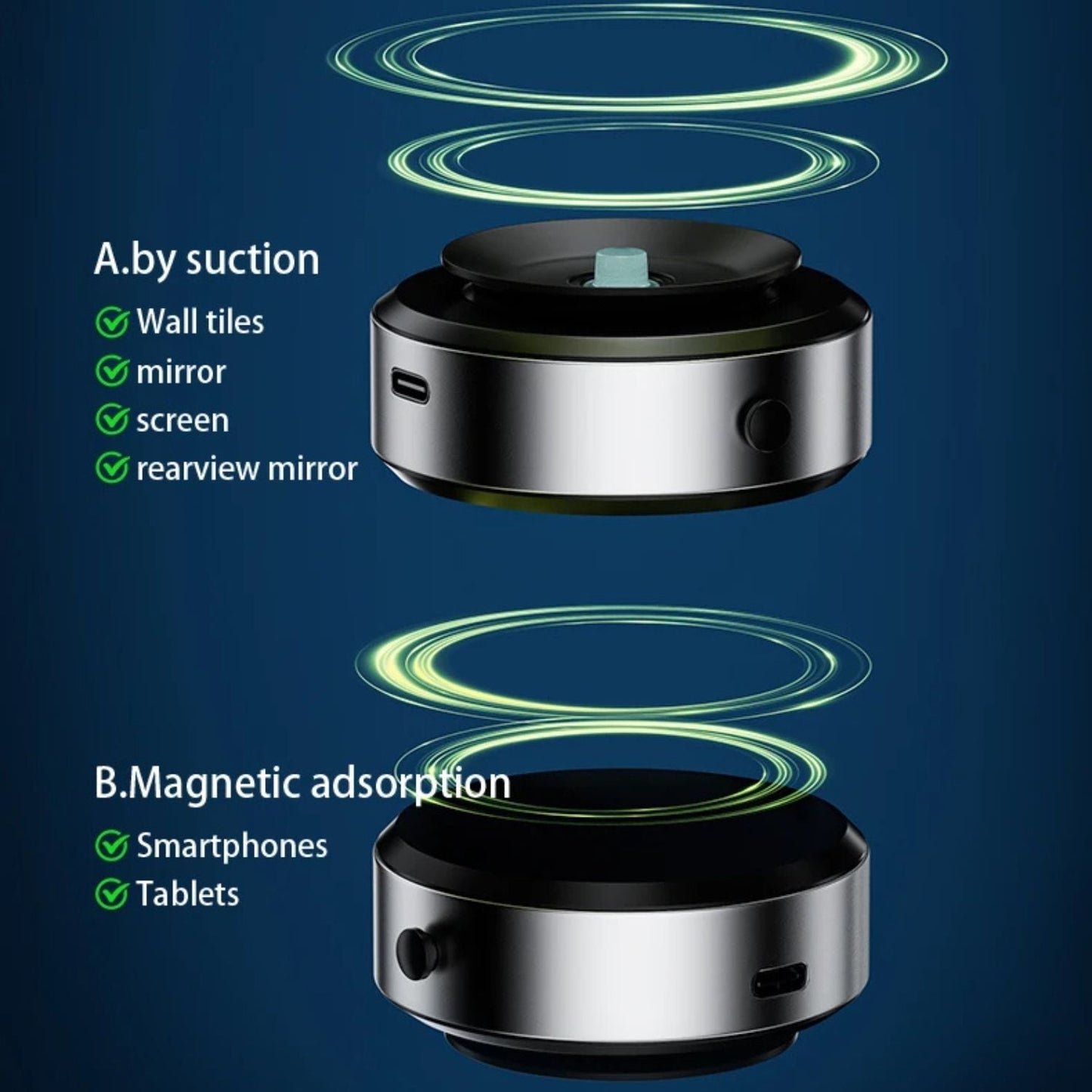 Magnetic Phone Holder - Secure Mount | Hands-Free