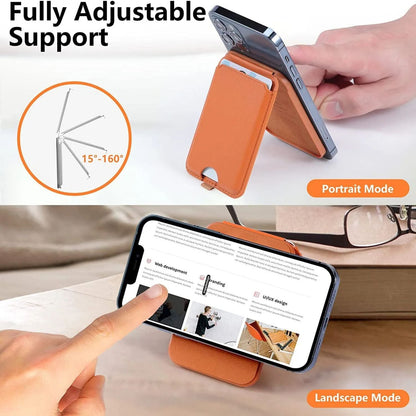 MagSafe Wallet - Vegan Leather, Stand | Secure Cards