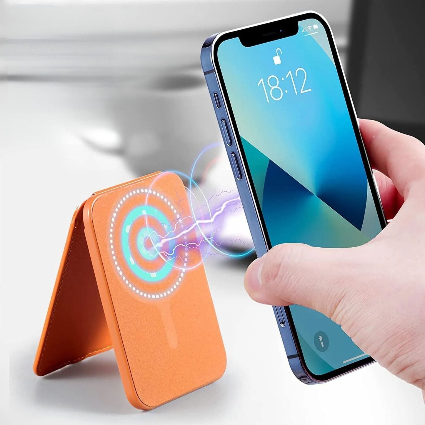 MagSafe Wallet - Vegan Leather, Stand | Secure Cards