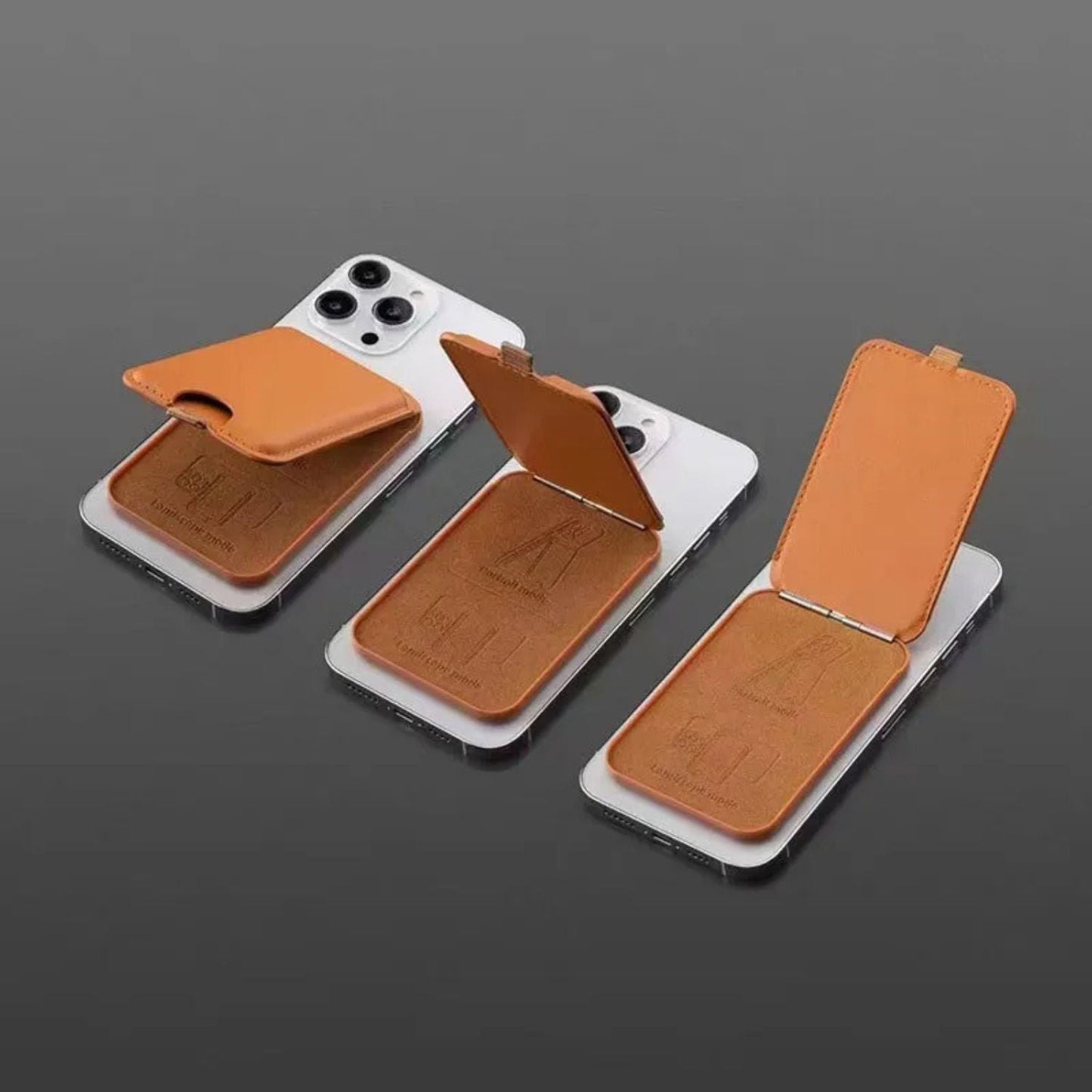 MagSafe Wallet - Vegan Leather, Stand | Secure Cards