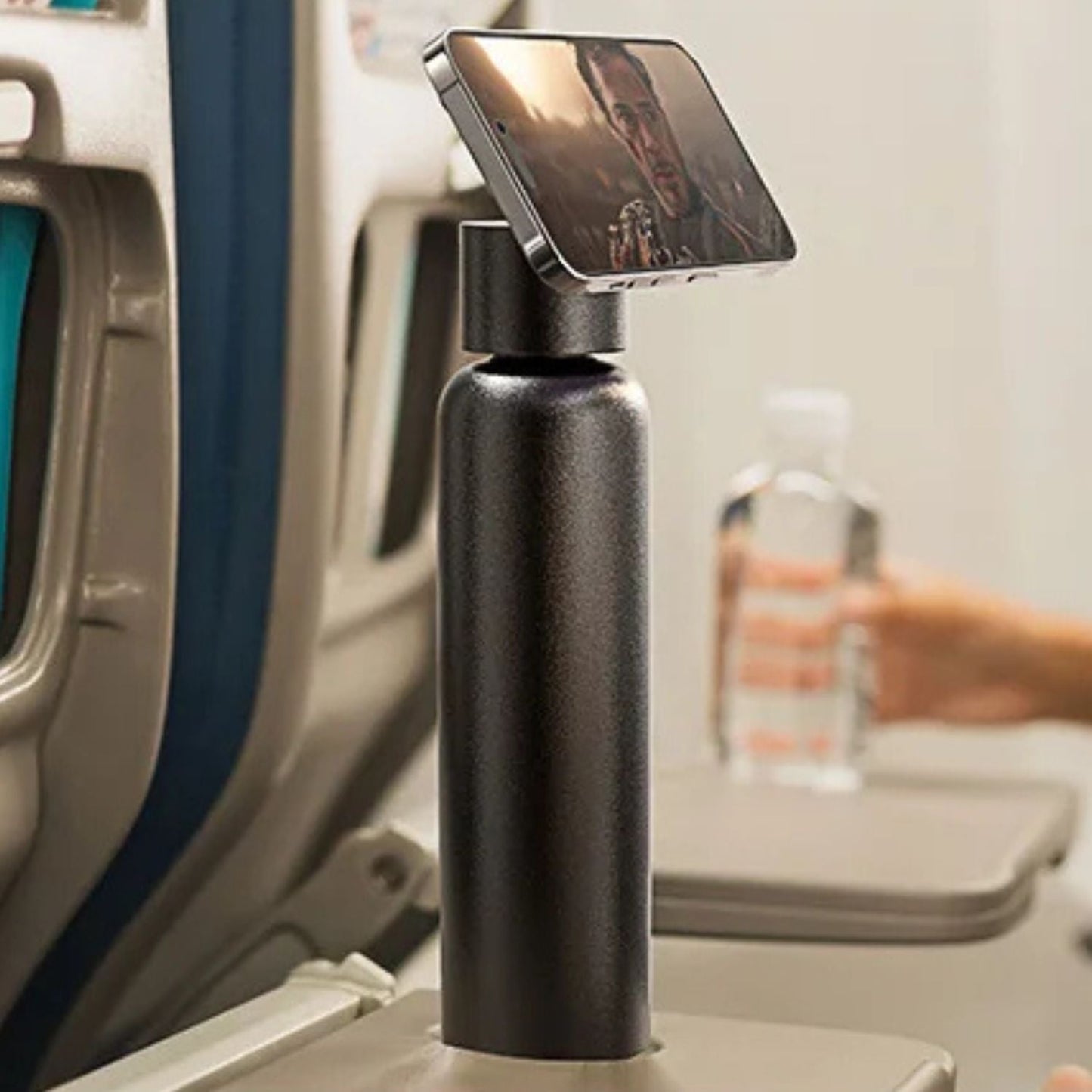 MagSafe Water Bottle - Stainless Steel | Hydration & Productivity