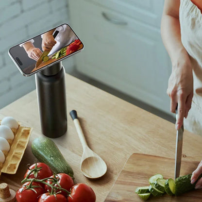 MagSafe Water Bottle - Stainless Steel | Hydration & Productivity